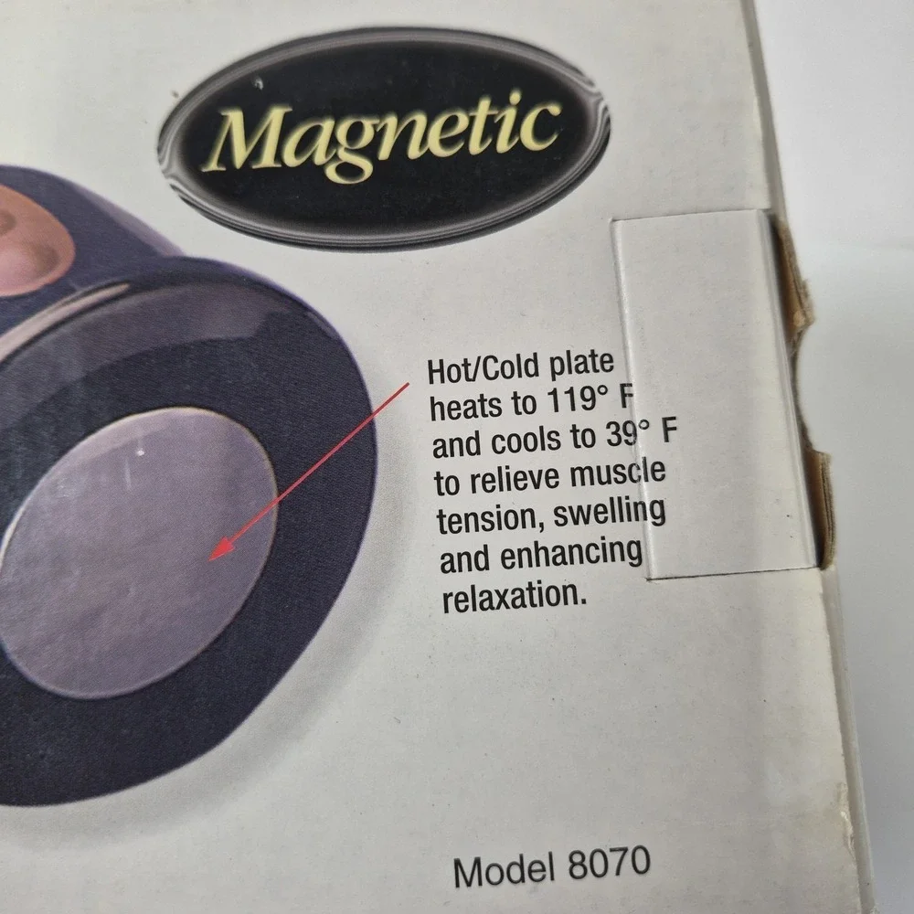 Lumiscope Massager Hot-cold Magnetic Therapy Rechargable Body Massager 8070